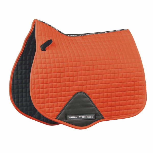 weatherbeeta orange saddle pad