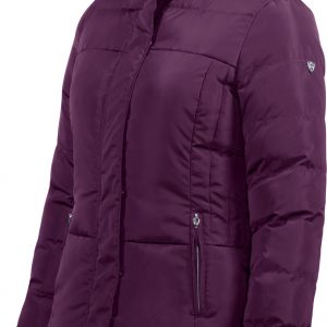 Horze Camilla Women’s Padded Short Jacket purple 1