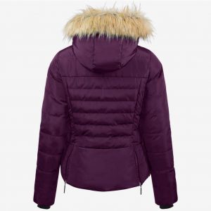 Horze Camilla Women’s Padded Short Jacket purple 2