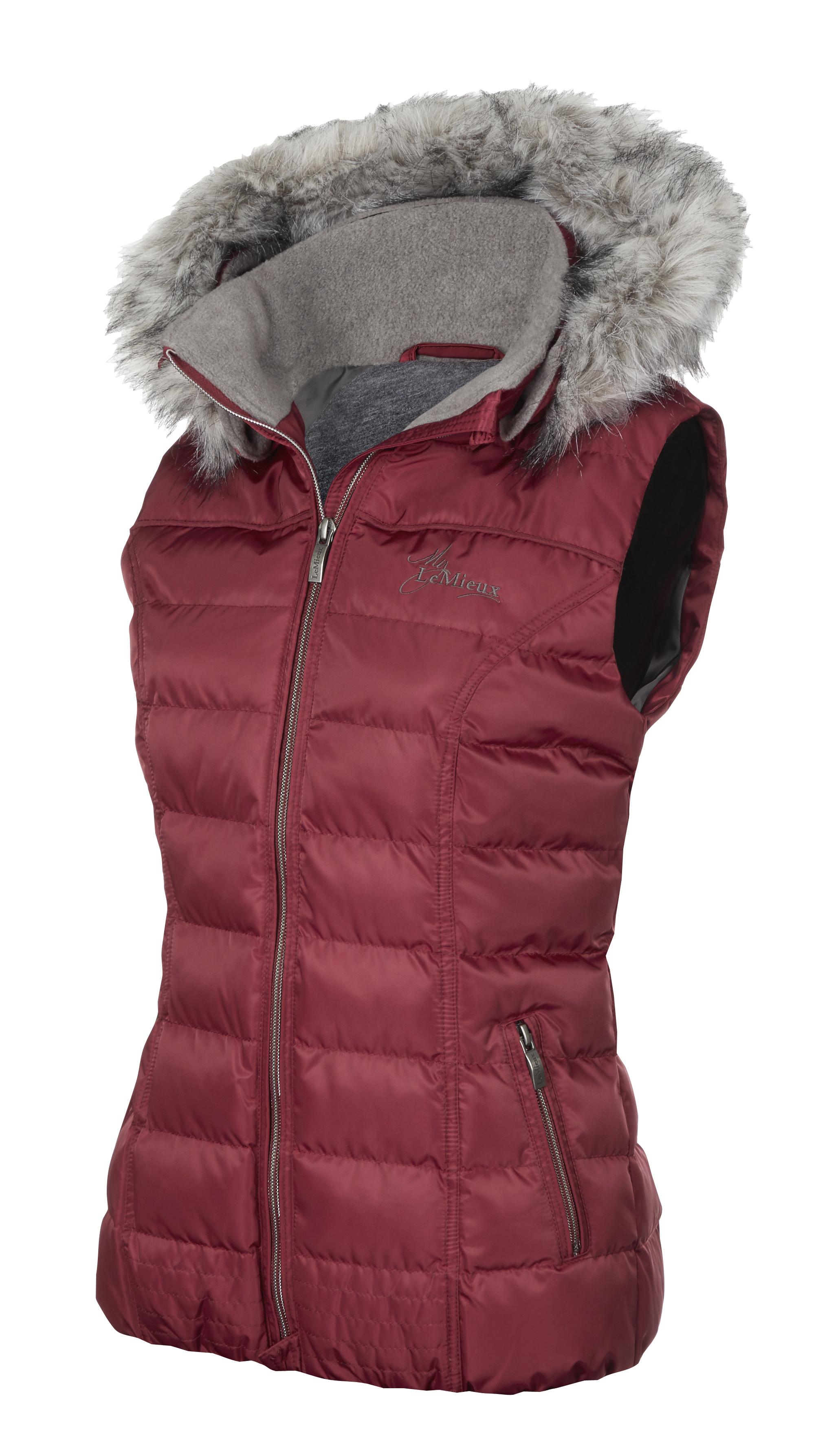 My LeMieux Winter Gilet Mulberry - The Equine Warehouse