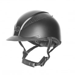 Champion-riding-helmet-AirTech-Deluxe-Black-Silk-Left-247×247