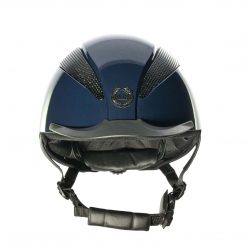 Champion-riding-helmet-AirTech-Deluxe-Navy-Metallic-Front-247×247
