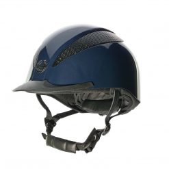 Champion-riding-helmet-AirTech-Deluxe-Navy-Metallic-Left-247×247