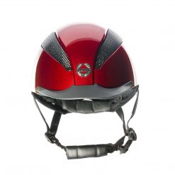 Champion-riding-helmet-AirTech-Deluxe-Ruby-Metallic-Front-247×247