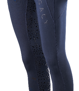 Legacy Riding Tights Navy Side