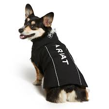 Ariat Team Softshell dog coat black