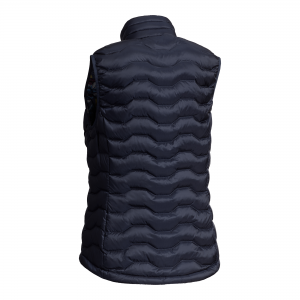 Ideal 3.0 Down Vest Navy Ghost Back
