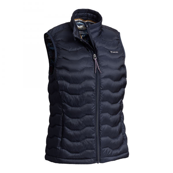 Ideal 3.0 Down Vest Navy Ghost Front