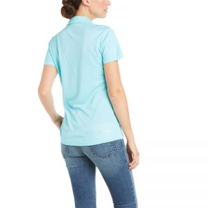 Talent Polo Cool Blue back