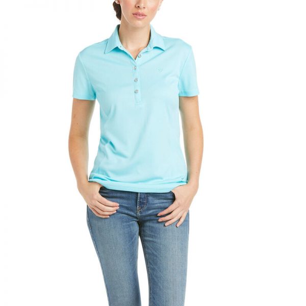 Talent Polo Cool Blue front