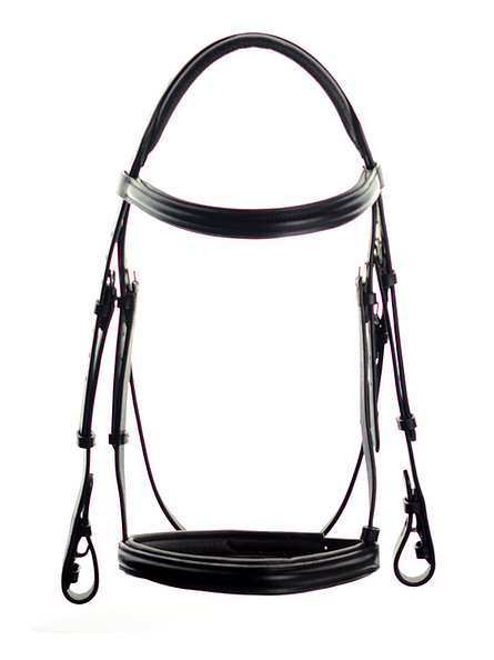 Ascot Comfort Padded Show Bridle