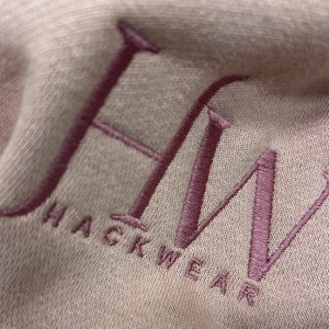 Dust Pink Sleeve embroidery
