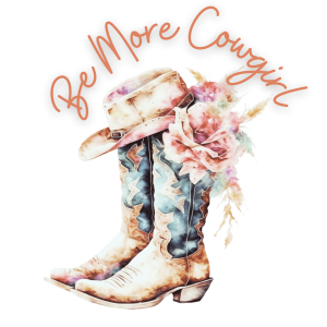 Be More Cowgirl 2 (15 x 15 cm)